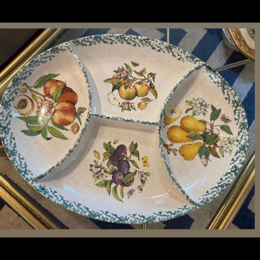 Himark Italy Large Divided Oval Serving Dish
